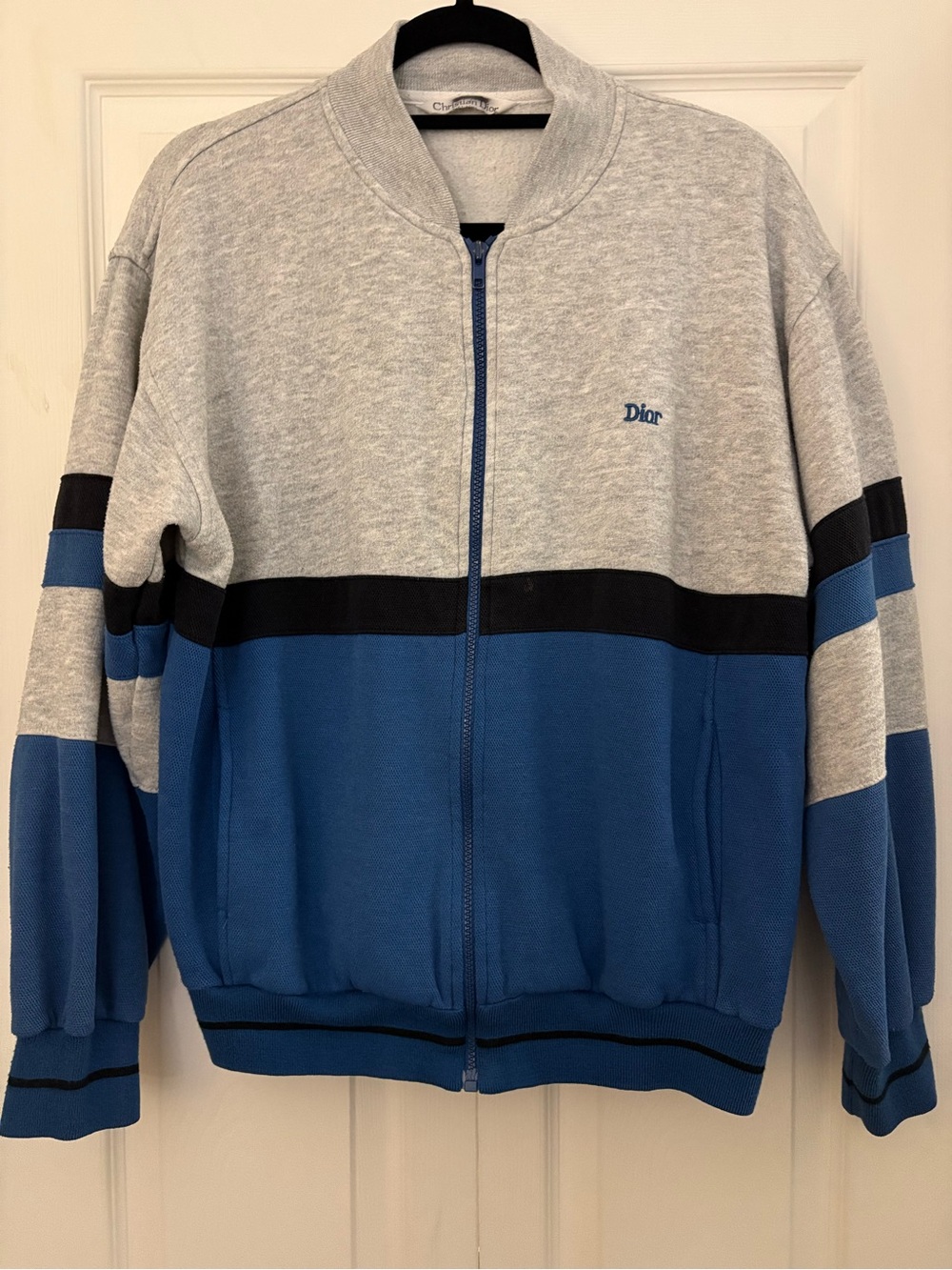 Christian Dior Monsieur zip-up track jacket